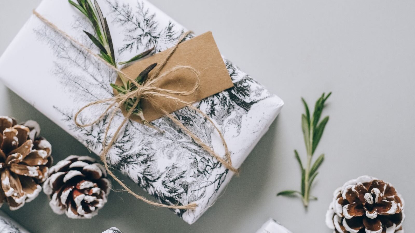 Wrapped Christmas gifts ready to give